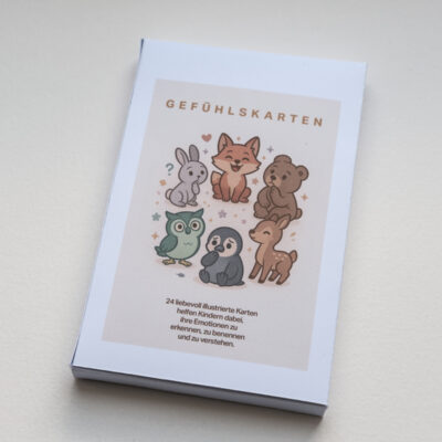 Lernkarten - Gefühlskarten für Kinder - Coaching und Therapie - Gefühle erkennen und verstehen
