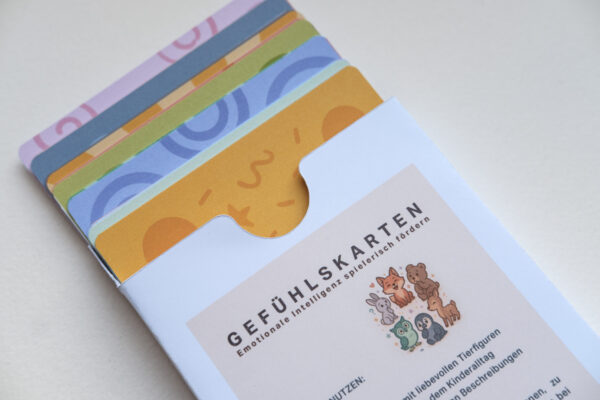 Lernkarten - Gefühlskarten für Kinder - Coaching und Therapie - Gefühle erkennen und verstehen