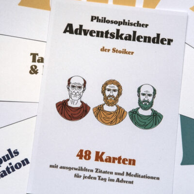 Philosophischer Adventskalender der Stoiker - von dhoop&art Dresden - Verkauf auf Etsy